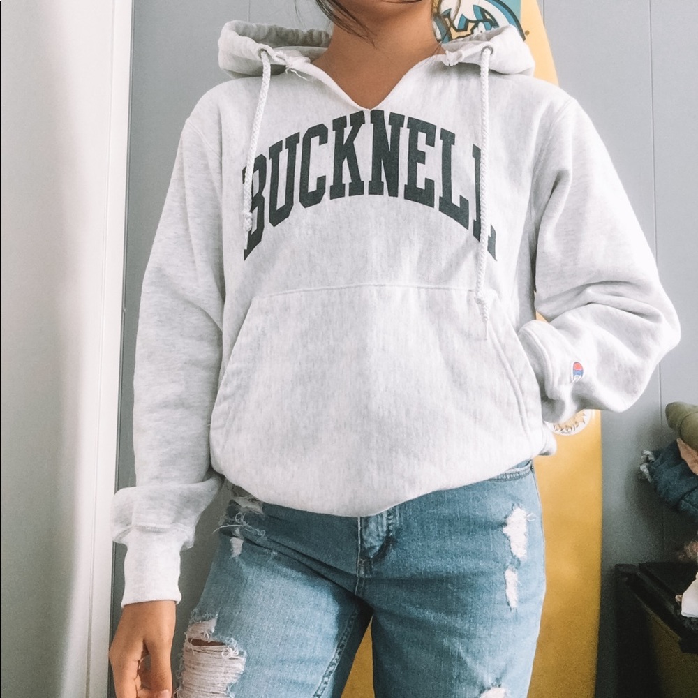 Bucknell Ccllege Sweatshirt Hoodie Champion